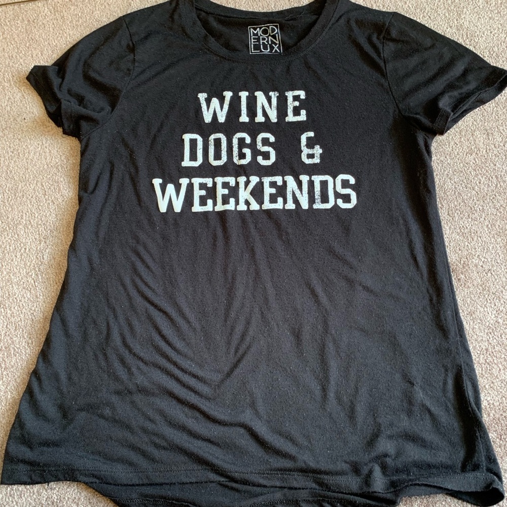 Black graphic t-shirt